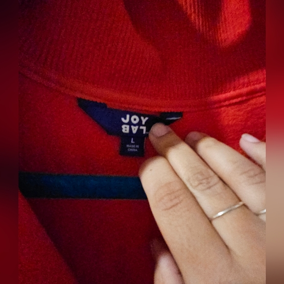 Joy lab pull over sherpa jacket L - Picture 2 of 6